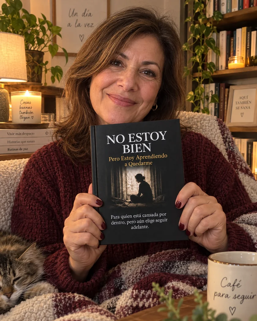 Lectora del libro No Estoy Bien en Chile