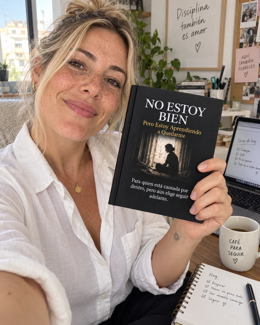 Lectora del libro No Estoy Bien en Chile